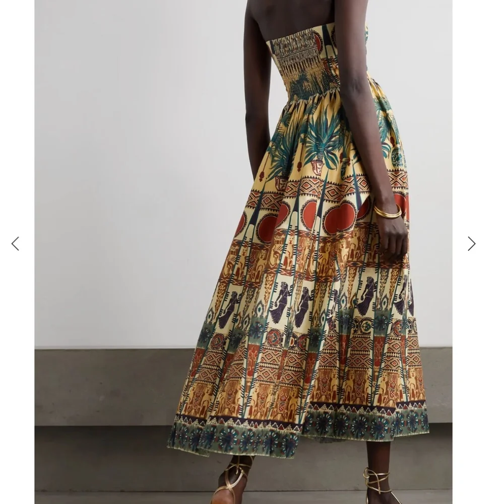 EMPORIO SIRENUSE Coptic Johanna midi dress 2 - Picture 2 of 16